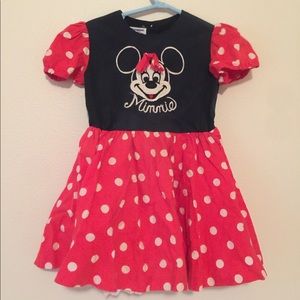 Vintage Minnie Mouse toddler girl dress